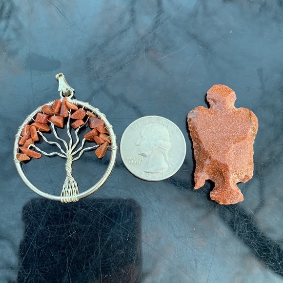 Sandstone Tree of Life Pendant & Angel Set - Picture 4 of 16